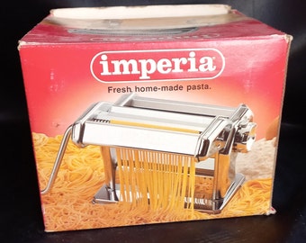 IMPERIA Made in Italy Luxury Mod Multipast  Machine for making pasta at home 3 Types of pasta Spaghetti maker Pasta maker Italian kitchen