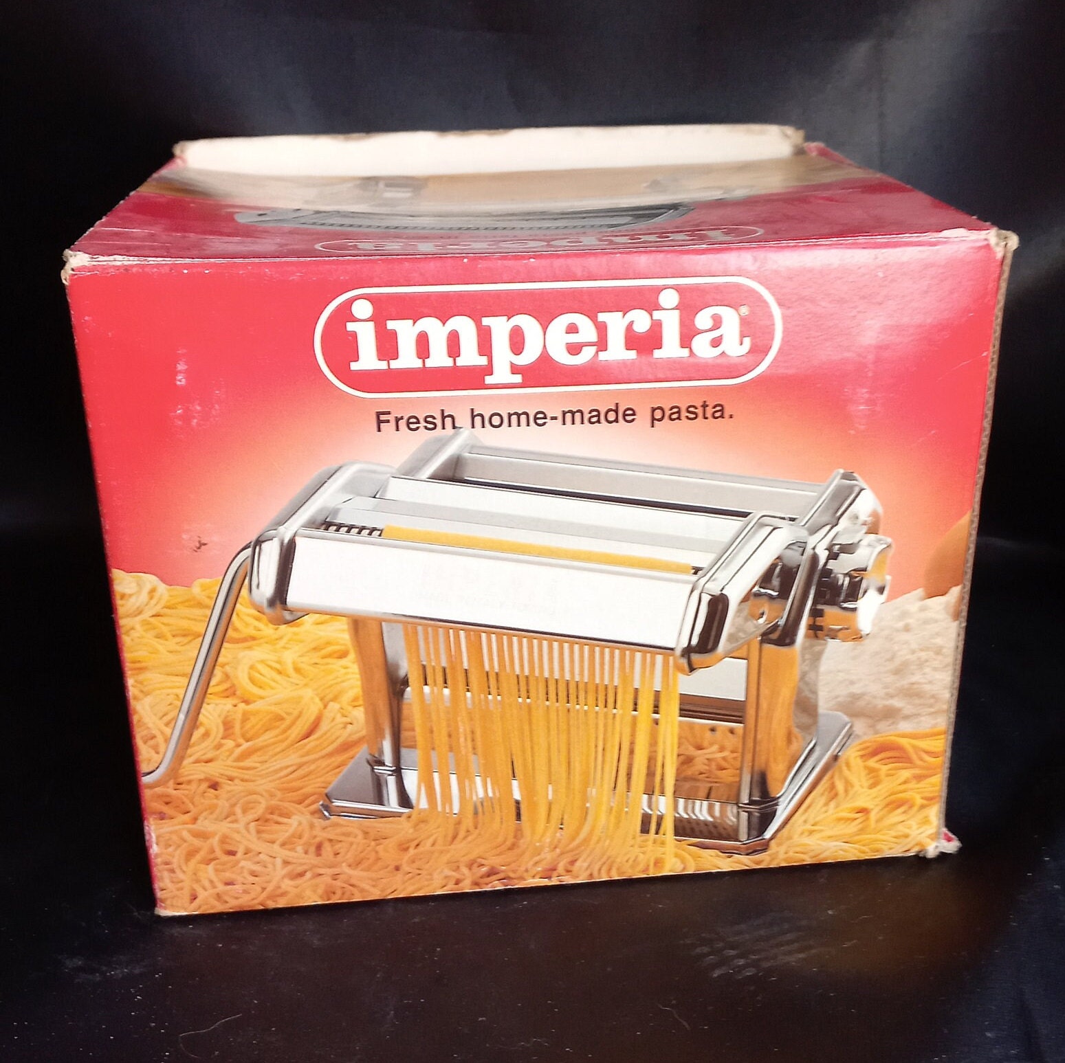 Vintage Italian Famous Pasta Fresca Ravioli Maker Marked Imperia