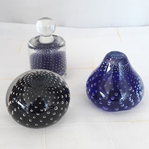 Lots of Murano glass objects Heavy glass decorations Murano ornaments Vintage Italy Home decorations Vintage decorations