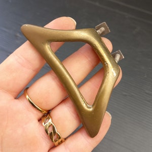 Price for one piece Rare handles for drawers Handles in decorated brass Drawer puller Home decor in brass Knobs for drawers in brass