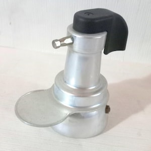 Old &quot;Caffe Rapid&quot; 1 Cups Coffee maker in pure aluminum 99.5% silver anodized Non-toxic Espresso Italian coffee Barista Collectibles