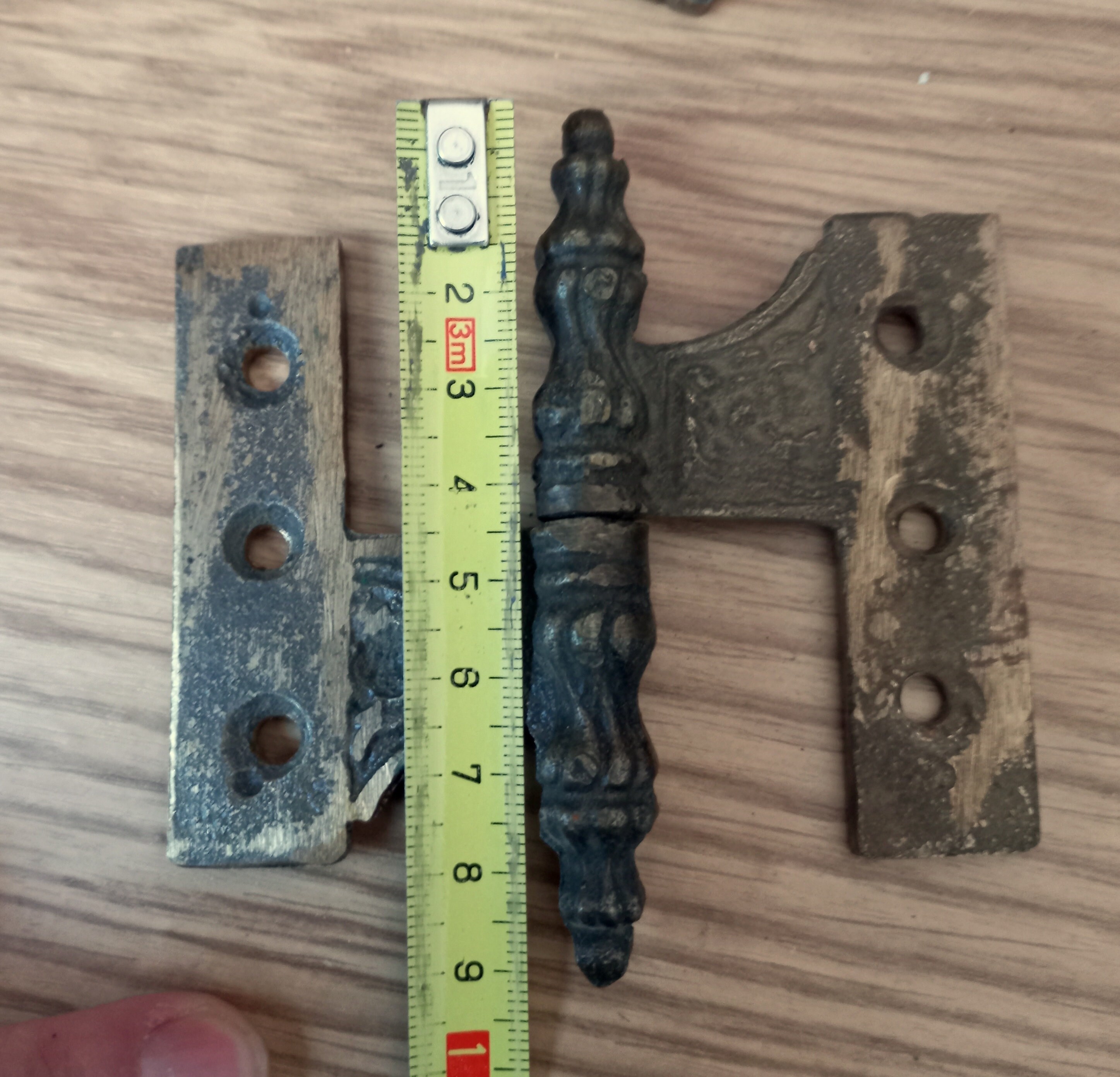 CERNIERE PER MOBILI ANTICHI BRONZATA 40x40 CON BATTUTA BASETTA ANSEL – Ferramenta Frisardi - Foto 12