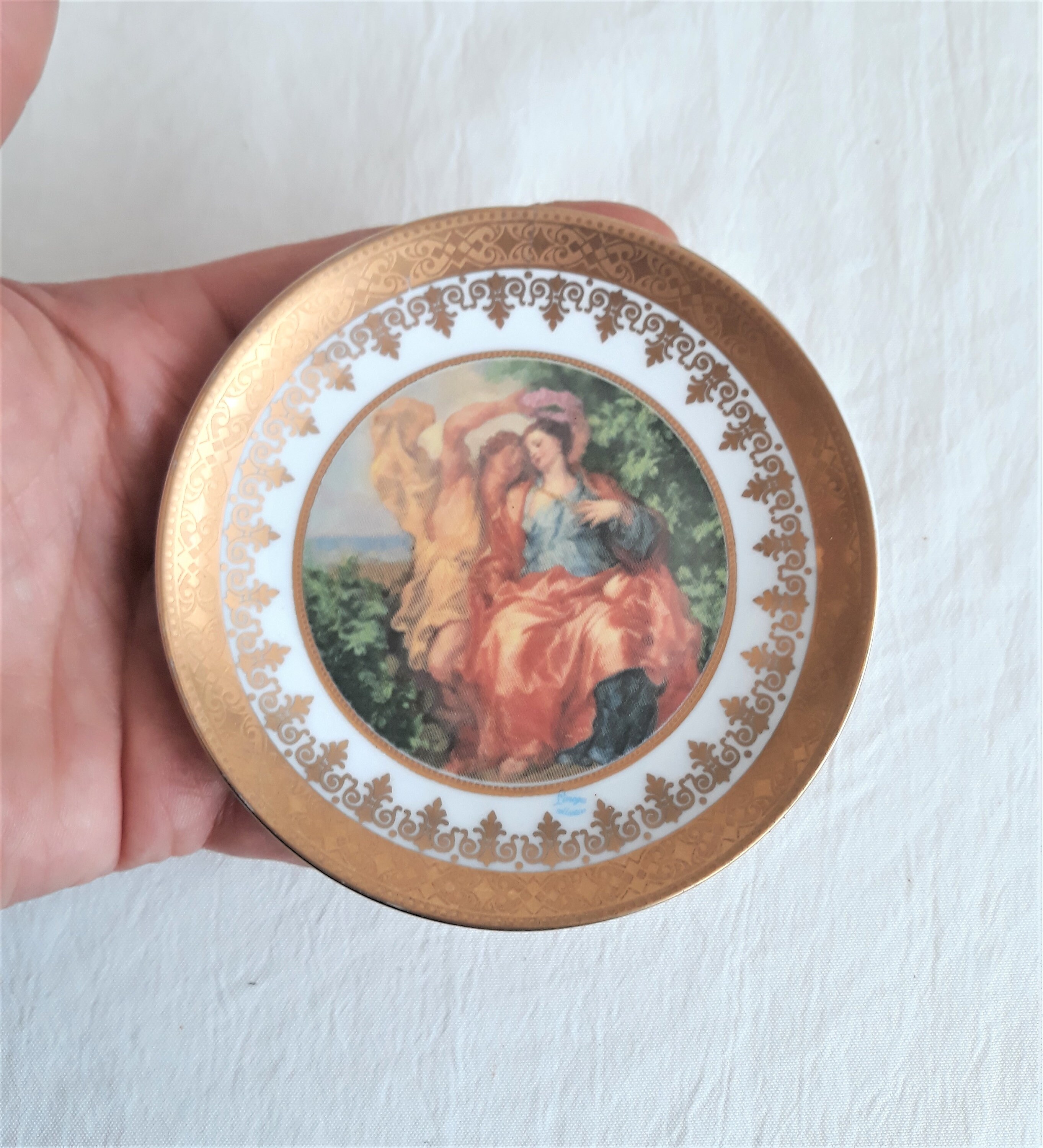 Kit Mosaïque Miroir Pour Adultes - Plateau Bois Rond 20 Cm, Carreaux Céramique, Miroir - Activité Créative DIY