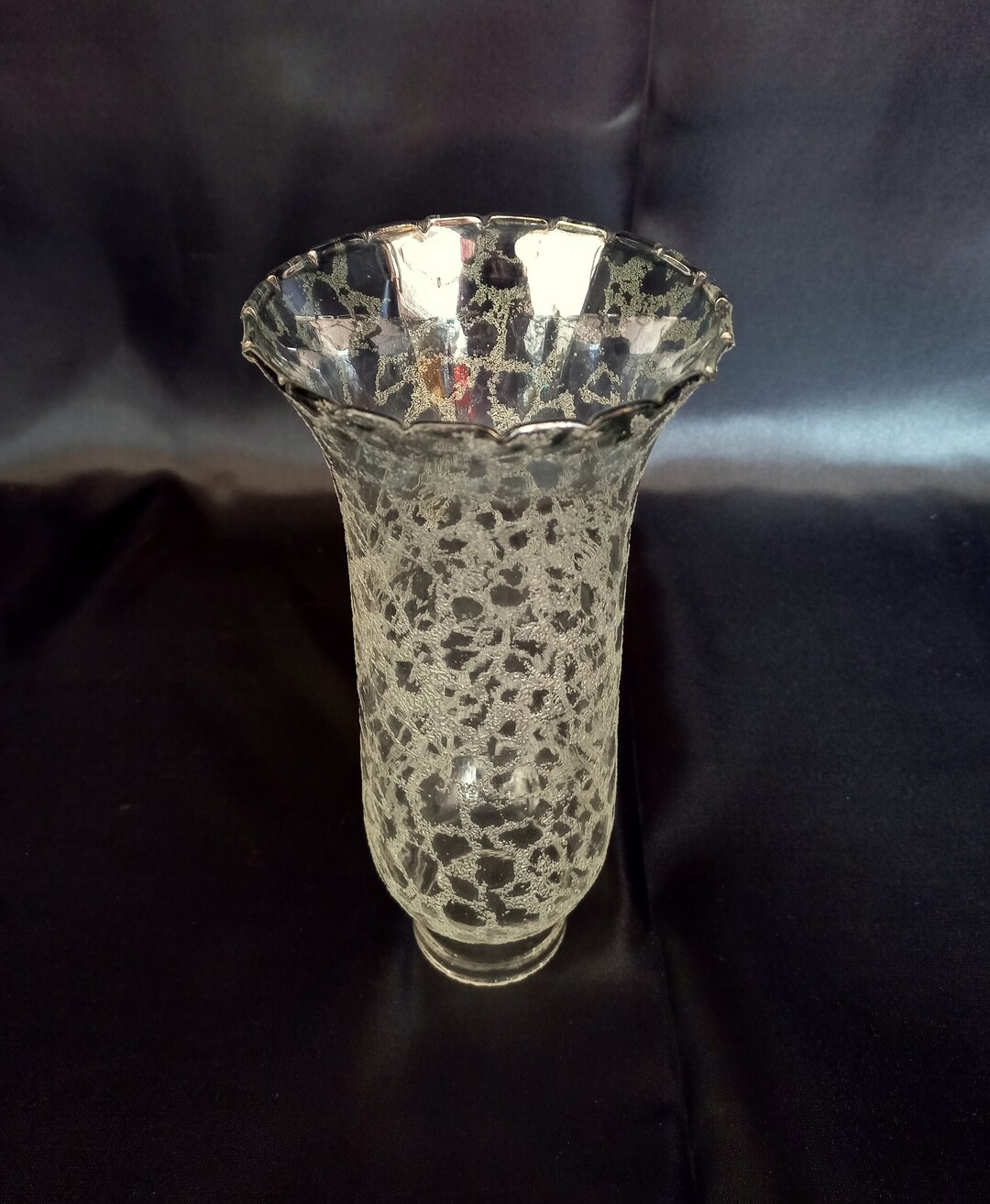 Rare 21cm Replacement Cups for Chandeliers Whitegrey Handmade Bicolor