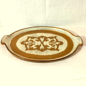 Large 50cm Traditional Florentine period tray Typical Florentine Italy 1950s Hand painted Antique Italian wooden tray Home decor Wooden tray