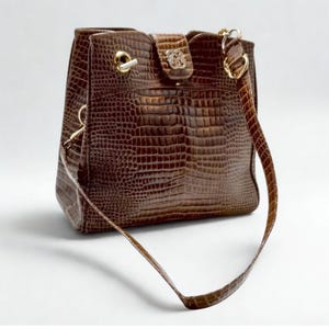 Made in Italy "Piroviano Milano" Lacquered bag from the 80s Shoulder bag Gift for a mother