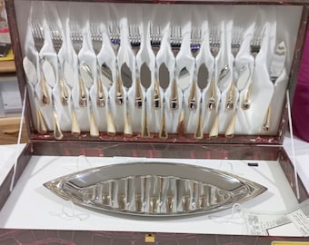 26 Pieces Gottinghen 18/10 Steel 24k Gold Decorations