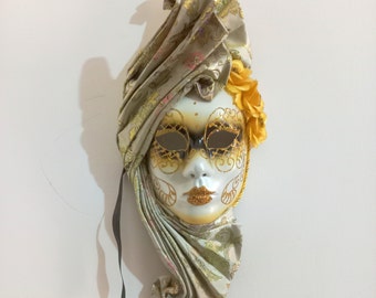 ベネチアンマスク、バロック太陽、オリジナルベネチアンマスク - Etsy 日本