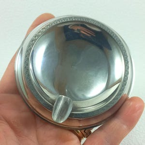 Small Ashtray in 800 Silver Italian Antiques 800Silver Collectible Miniatures Vintage Italian Silverware Italian Collectibles Christmas Gift