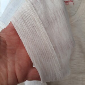 New Brand MAMABU Men's undershirt 20% wool 30 acrylic fiber 50 polypropylene fiber Size 3 Vintage Italy 1980s Men's underwear Gift for him image 6