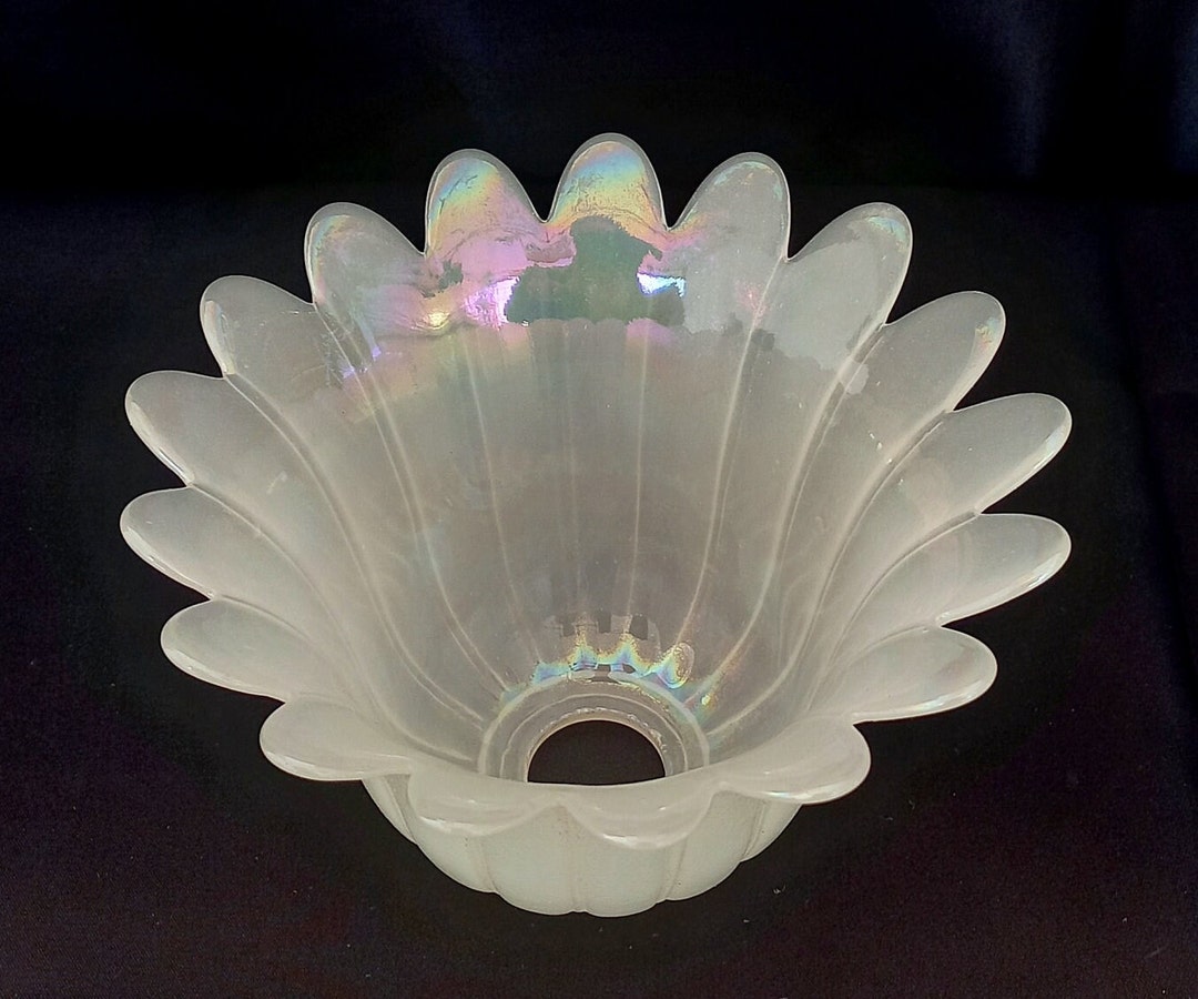 Replacement Cups for Chandeliers Murano Glass White Aurora Etsy
