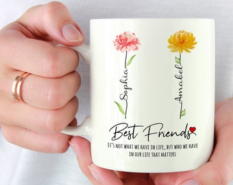 Best Friend Coffee Mug, Friendship Gifts, Best Friend Gifts, Bestie Gifts For Women, Birthday Gifts, Sister Gifts, Personalized Gifts