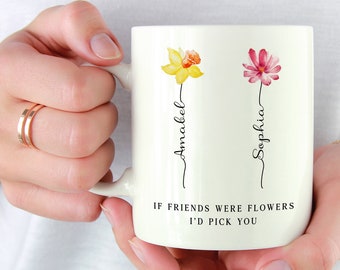 Friendship Gifts For Women, If Friends Were Flowers I'd Pick You, Friendship Gifts, Best Friend Gifts, Bestie Gifts For Women.