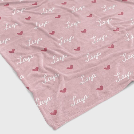 Etsy blankets with names sale
