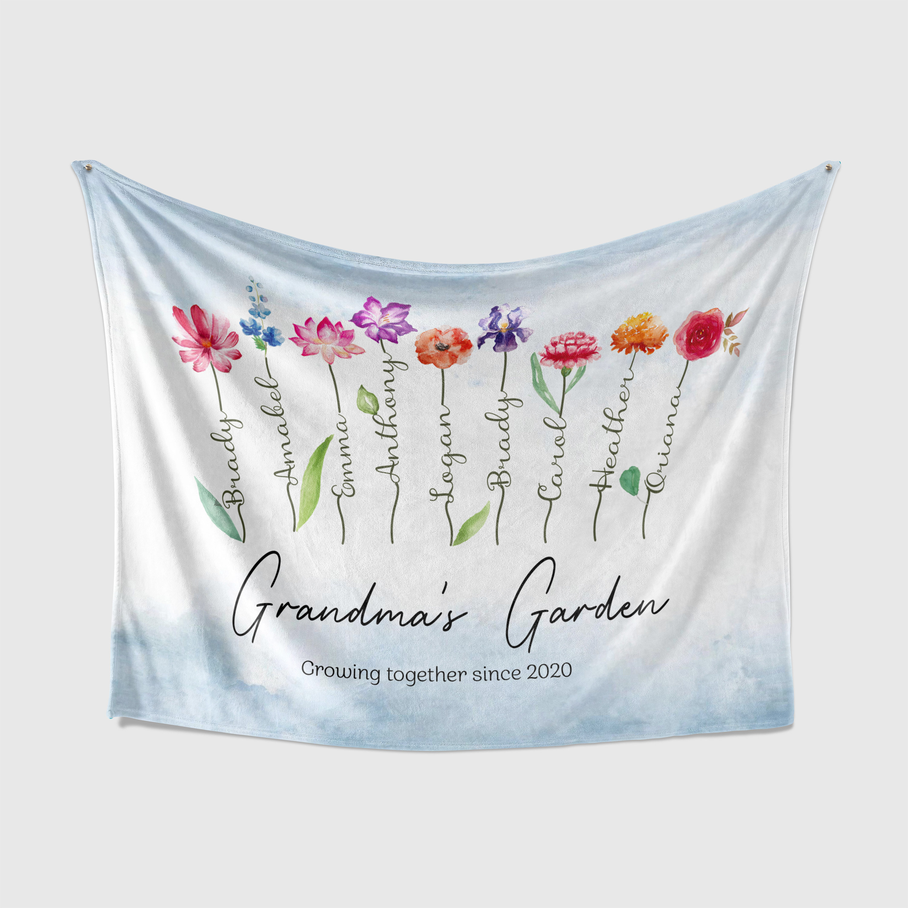 Grandma Gifts from Grandchildren, Mothers Day Birthday Gifts for Grandma,  Best Gift for Grandma from Granddaughter, Thoughtful Grandmother Gift Ideas  Throw Blanket 60 x 50 Inch 