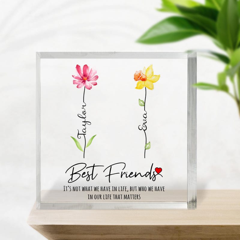 Friendship Plaque Etsy