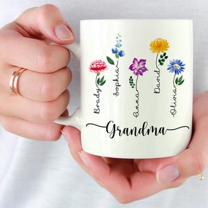 Grandma Gifts, Grandma Mug, Gifts For Grandma, Nana, Gigi Gifts, Grandma Gifts From Grandkids, Grandson, Granddaughter, Mothers Day Gifts