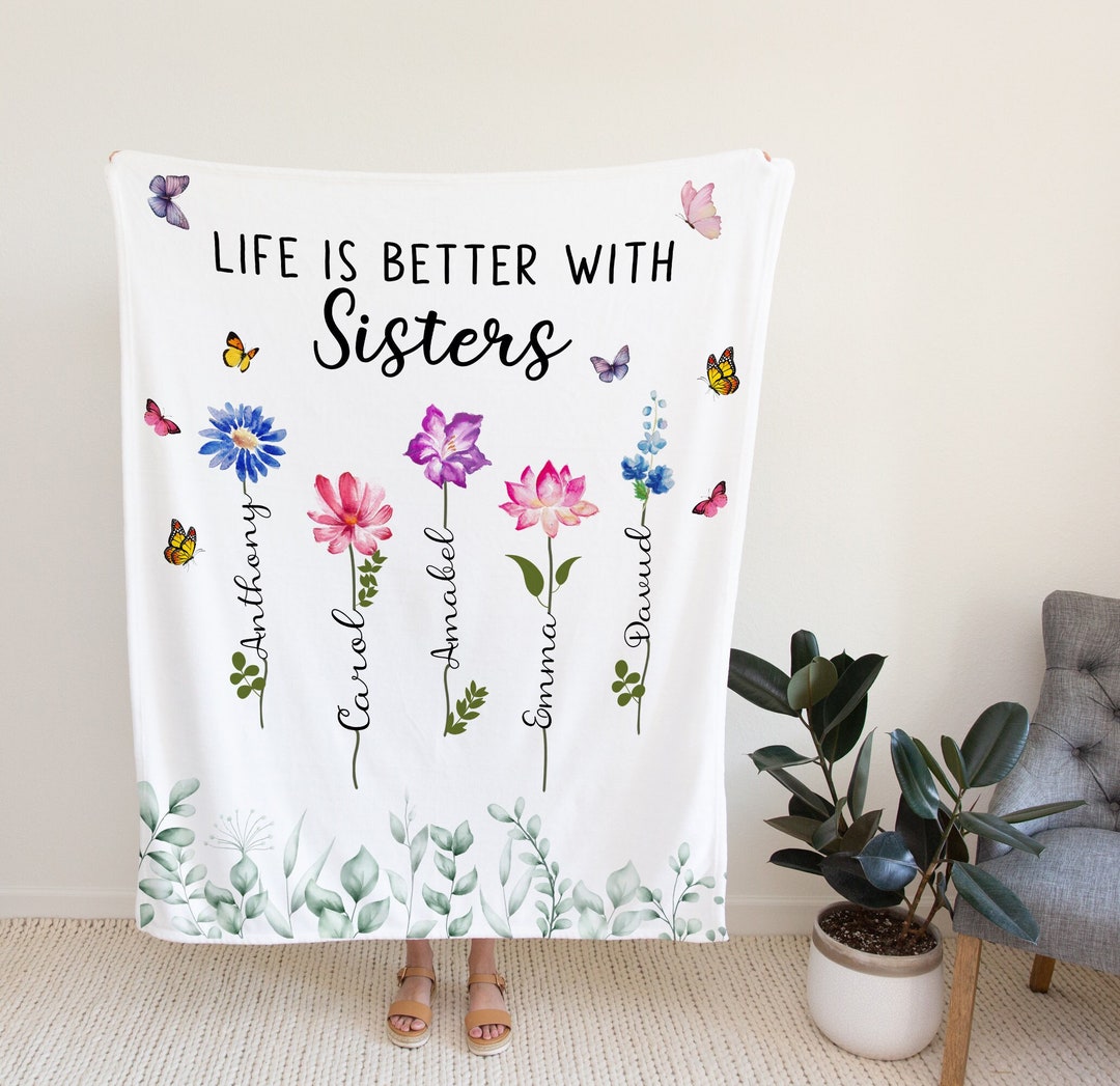 Personalized Witch Ultra-Soft Fringe Blanket - Gift Idea For Sister/Friend/Mom/Witch Lover