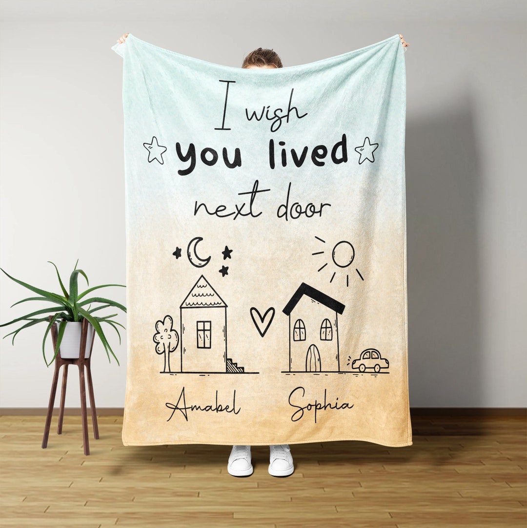 1pc Interesting Gifts For Neighbors - I Wish You Live Next Door, Best  Friend, Lady Friendship Gift, Mother's Day, Birthday Gift For Friends,  Mothers A