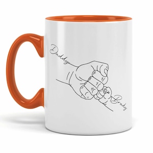 Fist Bump" Personalised Dad Fathers Day Graphic By Designfly