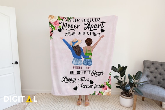 To My Bestie Best Friend Blanktet Besties Women Girls Personalized Name Best Friend Blanket for BFF Special Birthday Gifts Blanket Etsy Canada