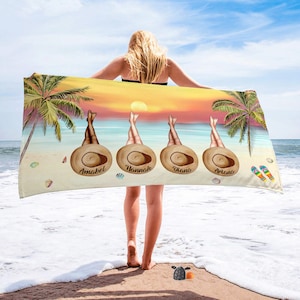 Personalized Girl Beach Trip, Custom Gift For Bestie, Bestfriend&#39;s Gift Ideas, Vacation Gift.