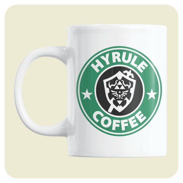 Hyrule Coffee Mug | Legend of Zelda inspired Mug | Zelda Funny Mug | Nintendo Gift | Gaming Mug | Zelda Fan Gift | Tears Of The Kingdom Mug