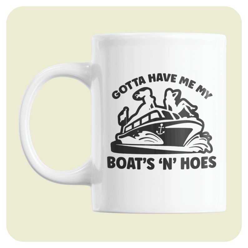 Boats 'n' Hoes Coffee Mug Step Brothers Coffee Mug Etsy