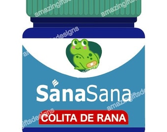 Sana Sana Colita de Rana PNG JPEG