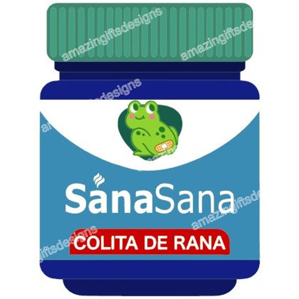 Sana Sana Colita de Rana PNG JPEG