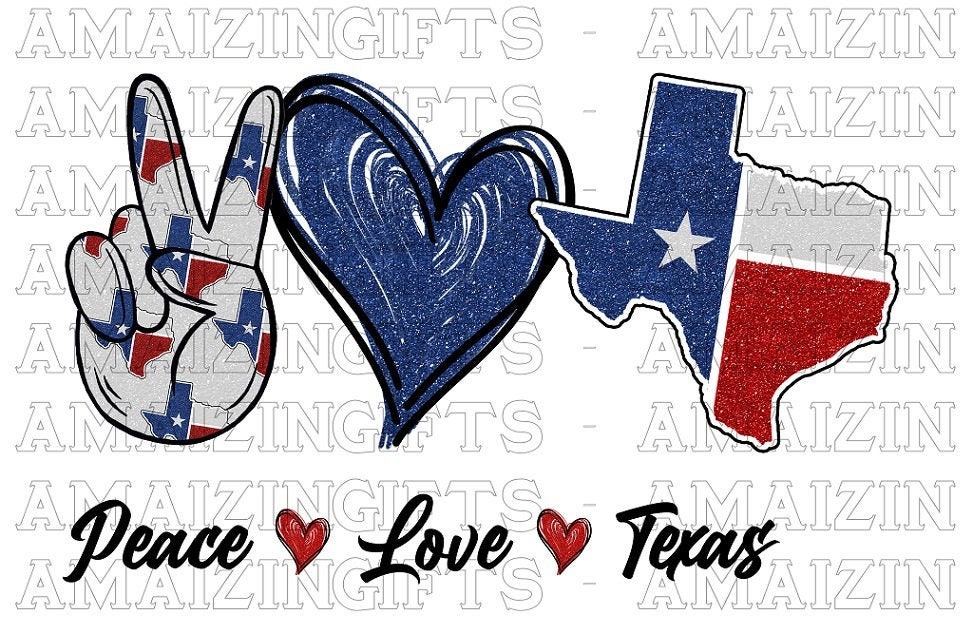 Free Free 196 Peace Love Texas Svg SVG PNG EPS DXF File