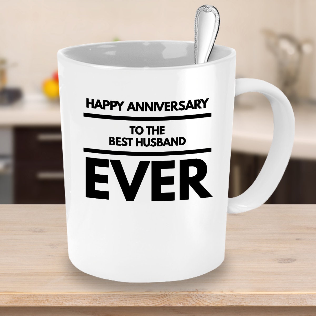 Happy Anniversary Coffee Mug Gift Spouse For Him/Husband