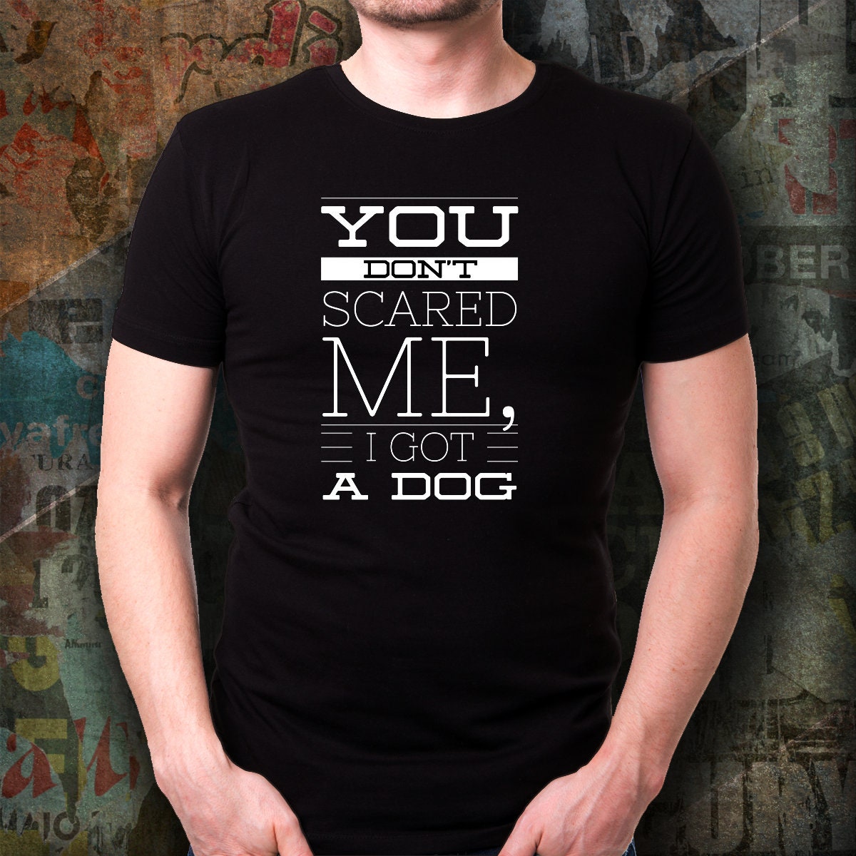 Lustige Hund Shirt Sie nicht erschrecken mich ich habe einen Etsy