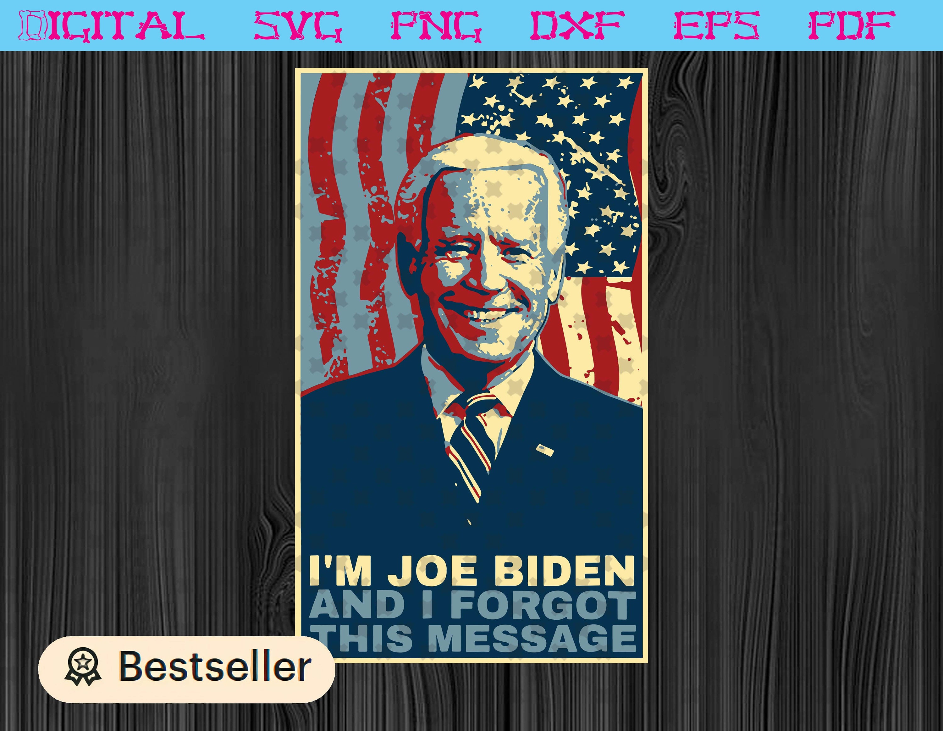 Funny Meme I Am Joe Biden And I Forgot This Message Svg | Etsy