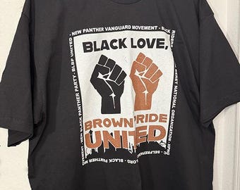 ¡Nuevo! Camisetas Black Love, Brown Pride United