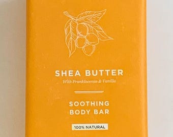 Jabón de manteca de karité, nuevo tamaño de 8 oz