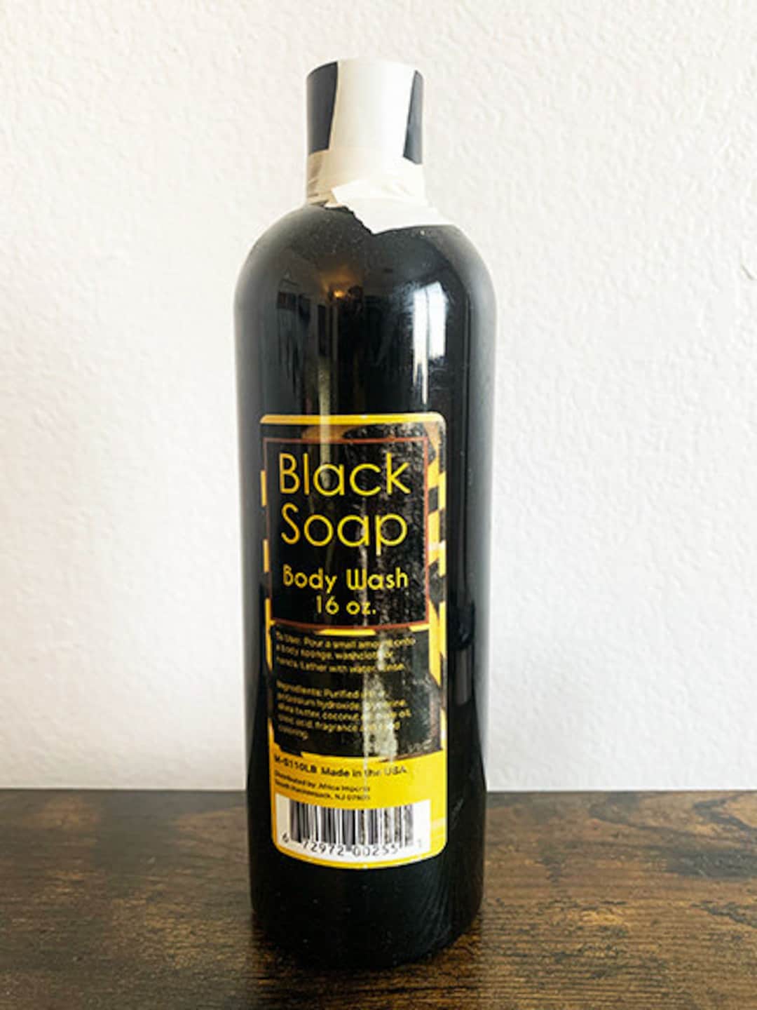 African Black Soap Body Wash - 16 Oz. - Etsy