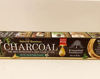 Esencial: Pasta de dientes de carbón - 6.5 oz