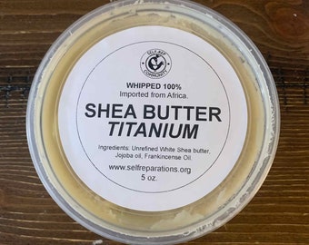 Manteca de karité blanca "Titanio" - 5 oz.