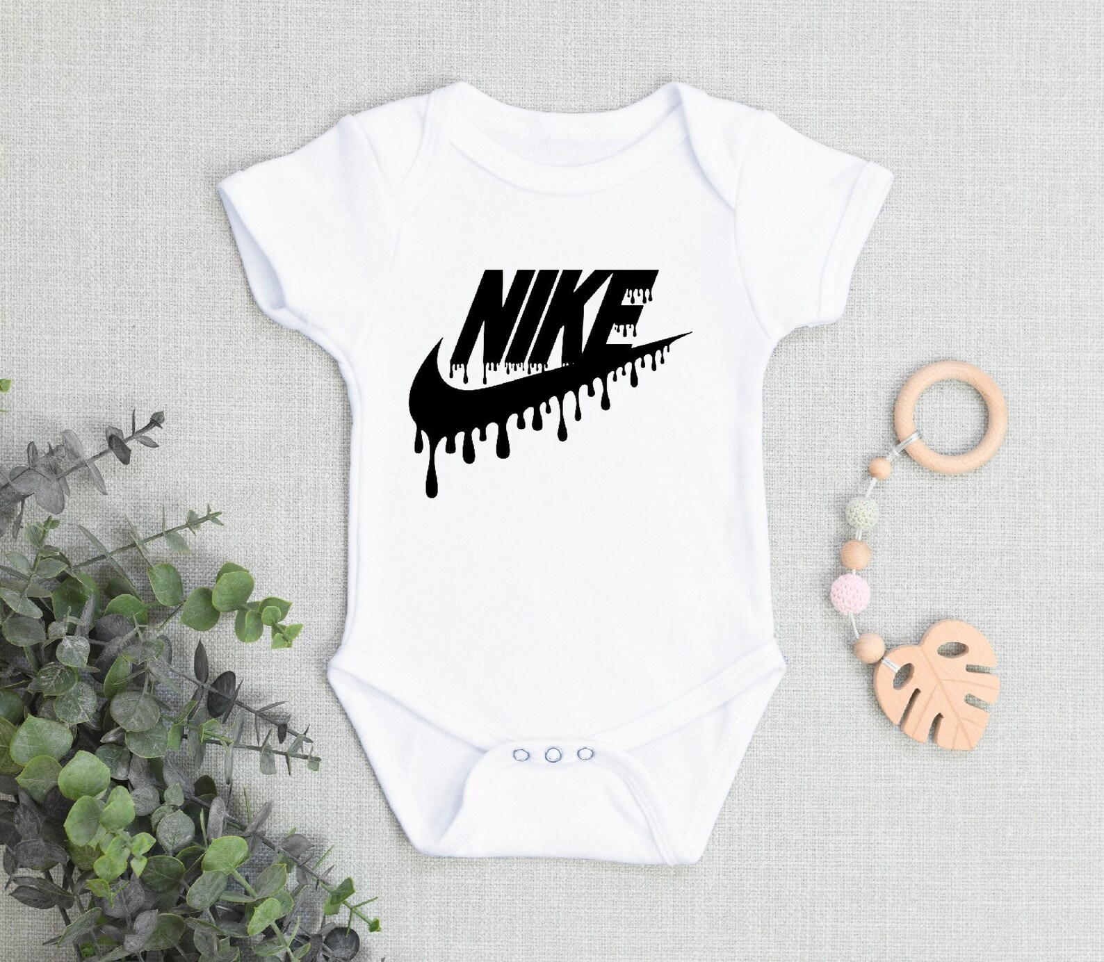 newborn nike onesie
