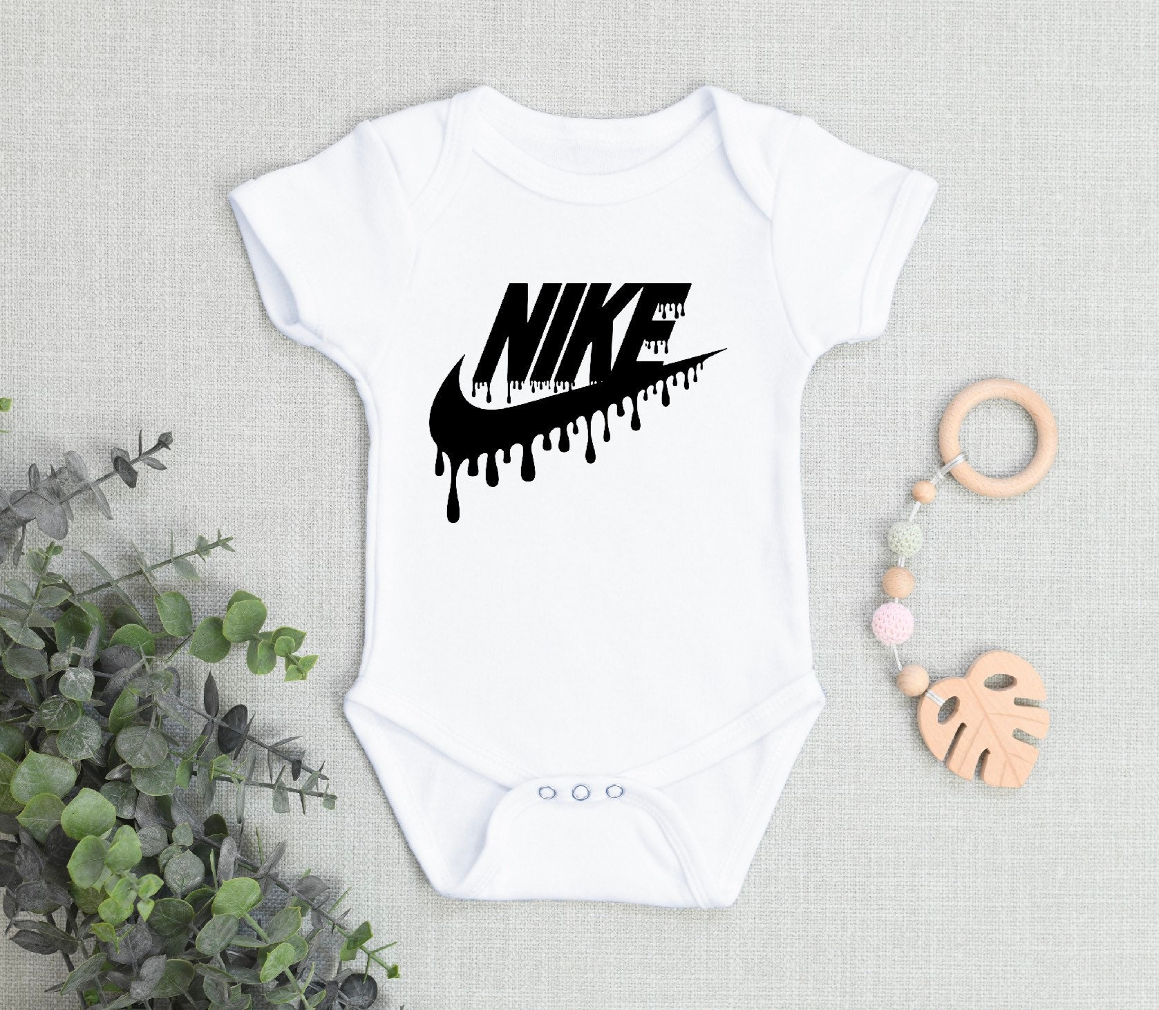 Nike Inspiré Drip Baby Onesie unisexe unique pour bébé Etsy