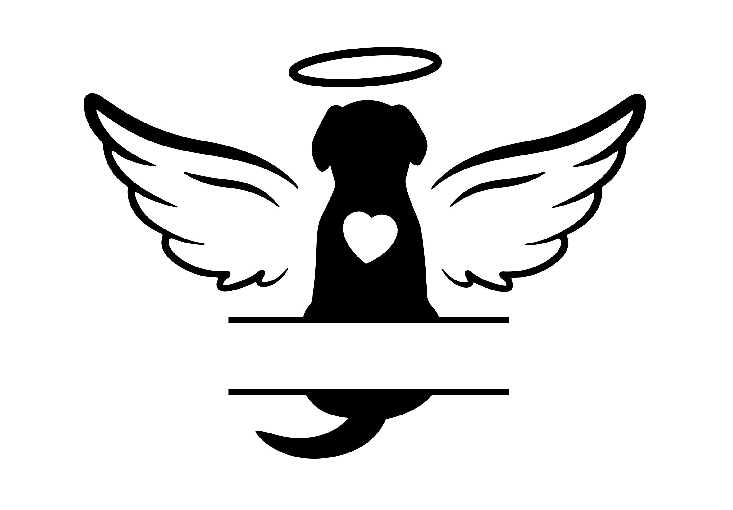 RIP DOG DECAL Memorial Personalized Etsy