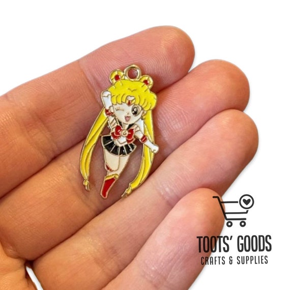 Sailor Moon Charm Anime Girl Charm Japanese Cartoon Charms Etsy