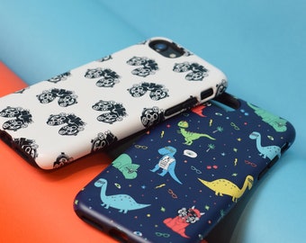 Funda de teléfono de optometría, 12 opciones, funda de teléfono Phoropter, funda de teléfono Eye Chart, optometrista, funda de teléfono de dinosaurio,