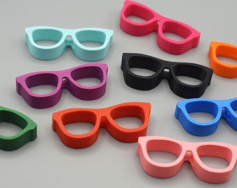 Garniture en paille de verre arc-en-ciel, cadeau d'optométrie (plastique PLA)