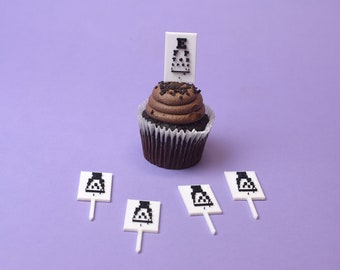 Eye chart Cupcake toppers, Optometry gift, Optometrist, Eye doctor, doctor cupcake topper, Optometry cupcake topper,  graduation, Eye Power