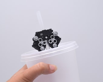 Phoropter Straw Topper, Optometry Gift, Eye Doctor Graduation