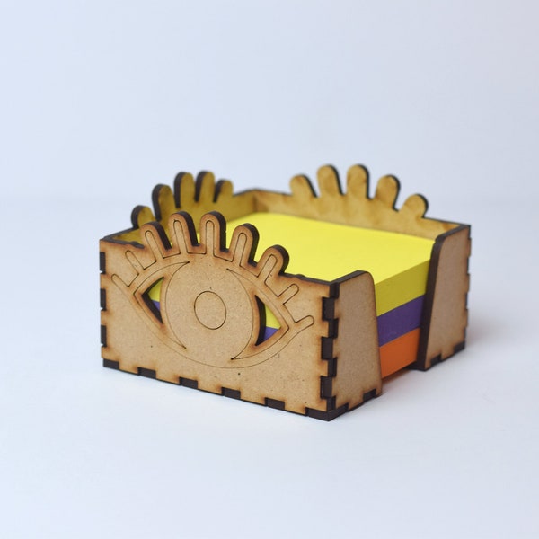 Eye Sticky note holder, eyeball, eye decor, Optometry, optometry gift, eye doctor gift, eye doctor office, doctor decor, eye decor, eye gift