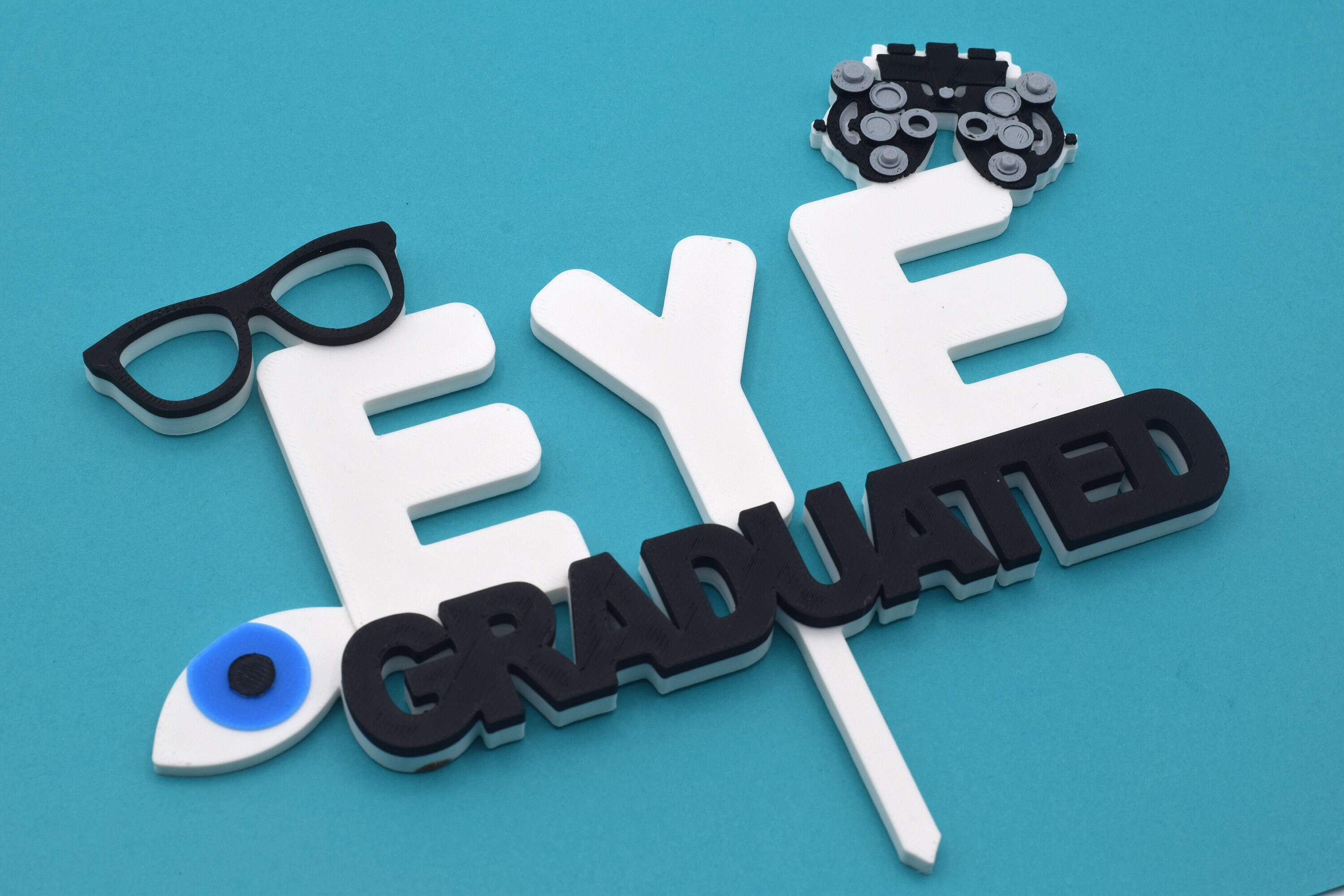 Optometry Graduation Cake Topper Optometry Gift Optometrist Eye Doctor ...