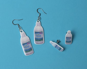 Contact solution earrings, Optometry Earrings, Optometry Gift, Optometrist, Eye Dr Gift, Eye, Doctor,